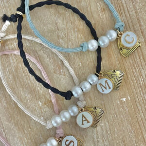 PULSERA PEINETA FALLERA CON INICIAL
