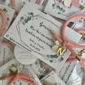 PULSERA CORAZON PERSONALIZADA